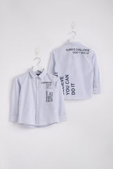 You Can DO it Full Sleeve Shirt - Light Blue